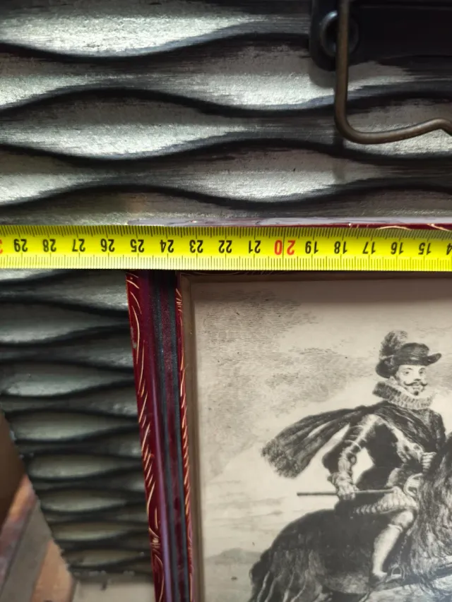 Antica stampa di Filippo III Re di Spagna