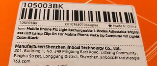 Luz LED Portátil para Vídeo e Foto