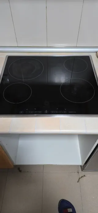 Placa vitrocerámica 4 fuegos