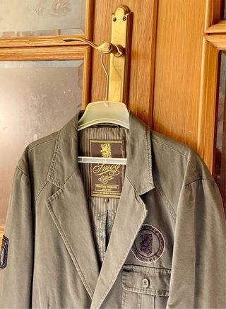 Chaqueta americana Smok verde militar Talla M