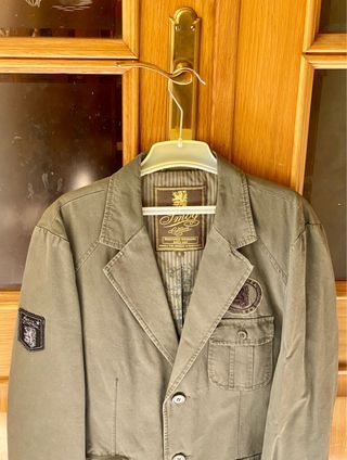 Chaqueta americana Smok verde militar Talla M