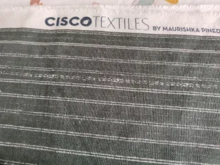 Tela de lino y algodón inglesa