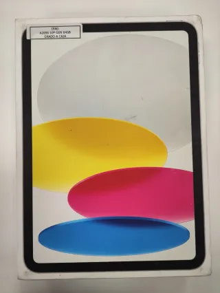 iPad 10ª Gen 64GB WiFi Plata A2696