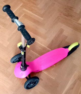 Patinete 3 Ruedas Oxelo Btwin 100 Rosa