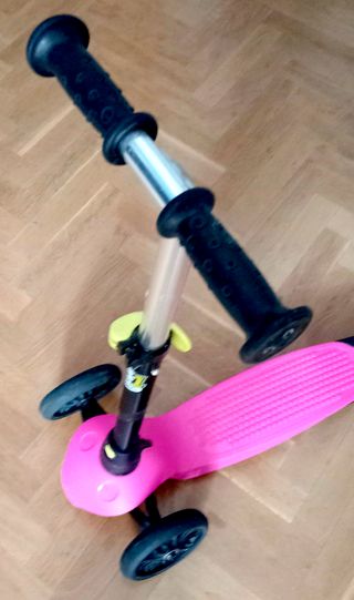 Patinete 3 Ruedas Oxelo Btwin 100 Rosa