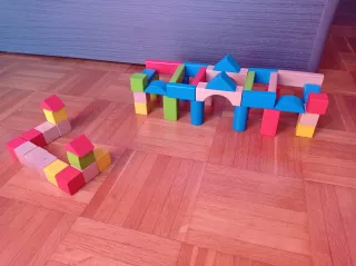 Bloques de Madera Hape (50 Piezas)