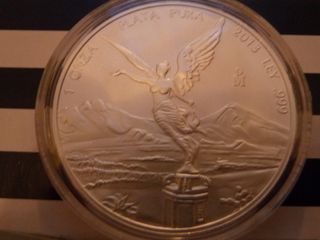 Moneda Plata 999 México Libertad 2013 1oz
