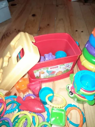 Lote Juguetes Apilables Fisher-Price