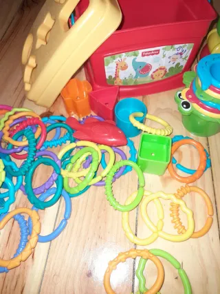 Lote Juguetes Apilables Fisher-Price