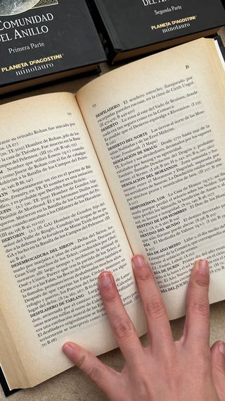 Colección El Señor de los Anillos Tolkien