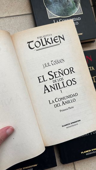 Colección El Señor de los Anillos Tolkien