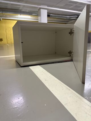 Baúl de madera IKEA beige