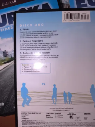 Serie Eureka DVD Temporada 1 y 2