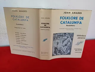 JOAN AMADES, FOLKLORE DE CATALUNYA, RONDALLÍSTICA
