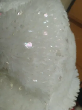 Peluche Unicorno Bianco Glitter Gigante