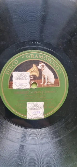 7 discos de gramofono