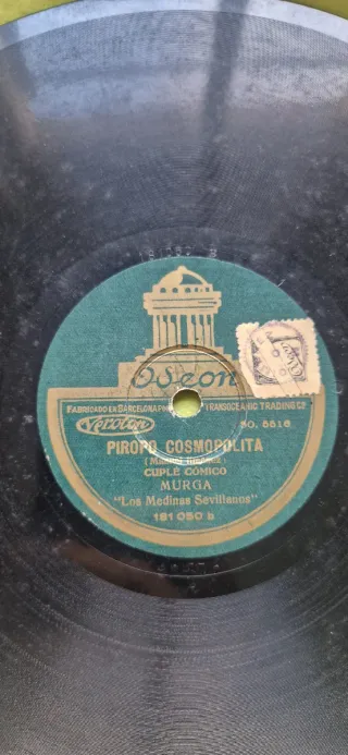 7 discos de gramofono