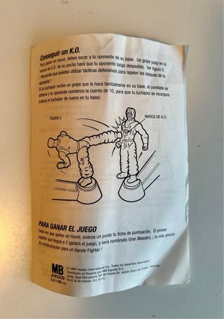 Karate Fighters MB Juego de Combate