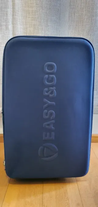 Maleta ruedas Easy&Go lona azul 74x40x20