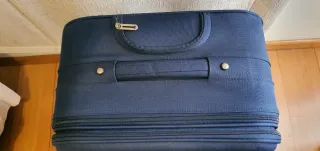 Maleta ruedas Easy&Go lona azul 74x40x20