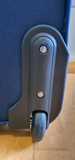 Maleta ruedas Easy&Go lona azul 74x40x20