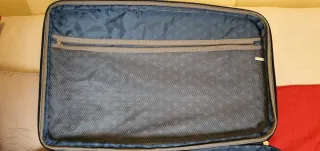 Maleta ruedas Easy&Go lona azul 74x40x20