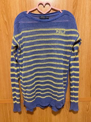 Polo Ralph Lauren Jersey Rayas Lino Talla XS