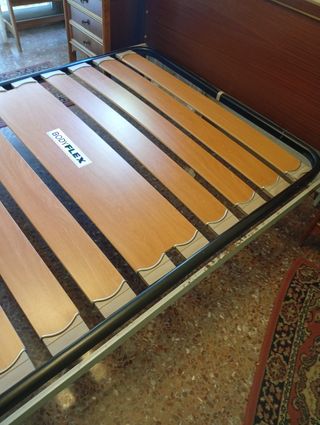 Conjunto dormitorio vintage madera