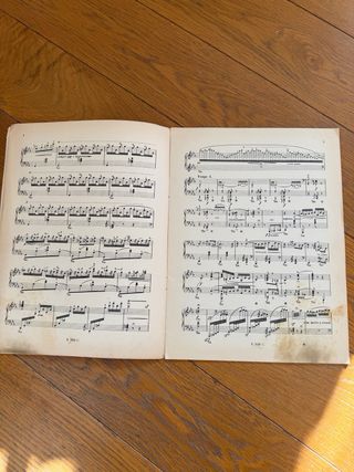 Partitura Piano Liszt - Rapsodia Ungherese