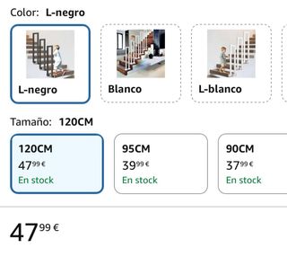 6 piezas Barandilla U Escalera