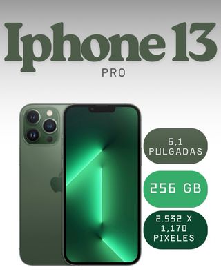 iPhone 13 Pro 256GB Verde