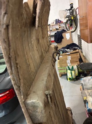 Trillo de madera para restaurar