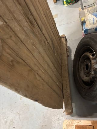 Trillo de madera para restaurar