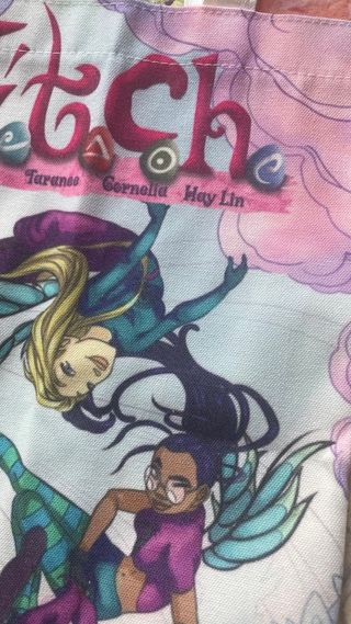 Bolso Tote W.I.T.C.H. Personajes