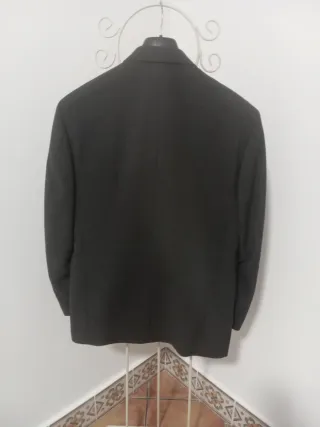 Traje de chaqueta tres piezas gris marengo