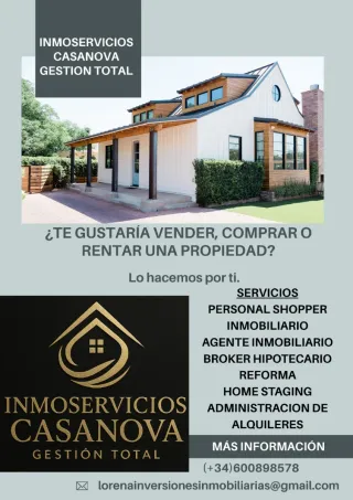 Inmoservicios casanova gestión total