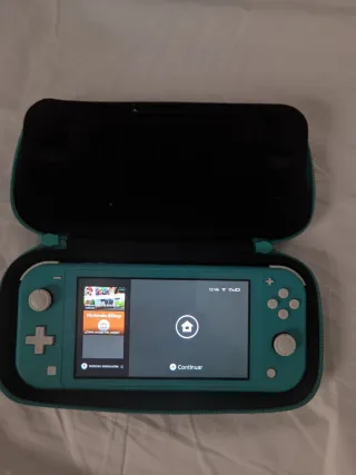 Nintendo switch lite + funda
