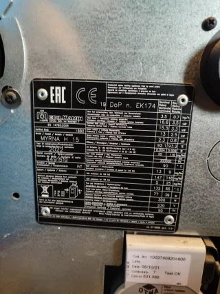 Hidroestufa de pellet Edilkamin Myrna H15.