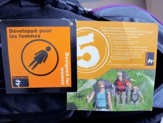 Mochila Decathlon para mujer 50L