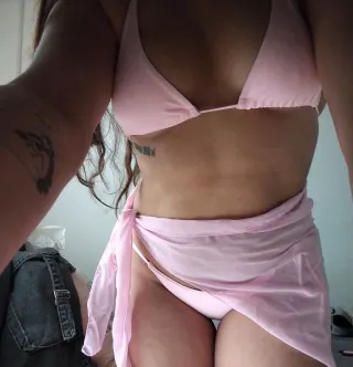 Costume da bagno rosa