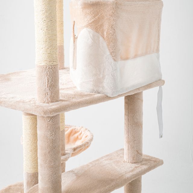 Albero gratta per gatti TIGRA beige