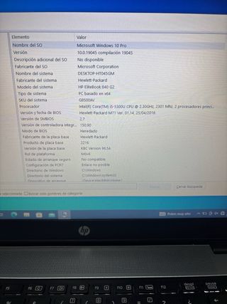 HP EliteBook 840 G2 i5-5300U 4GB RAM 120GB SSD