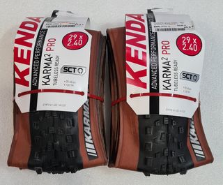 2 Cubiertas Tubless Ready Kenda Karma2Pro 29x2.40