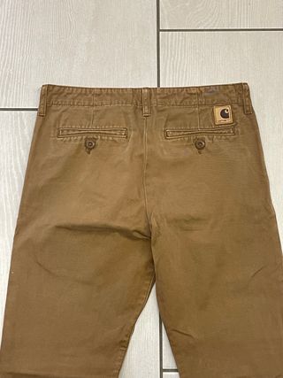 Pantaloni Carhartt Cotone Marrone