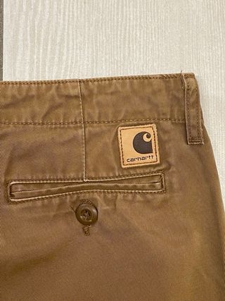 Pantaloni Carhartt Cotone Marrone