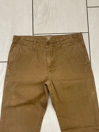 Pantaloni Carhartt Cotone Marrone