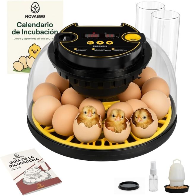 NUOVO - Incubatrice automatica per 12-16 uova
