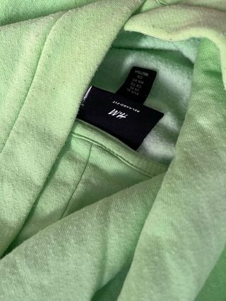 Sudadera Jaws Tie-Dye Verde y Blanca