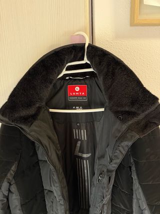 Chaqueta negra esquí