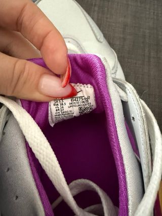 Nike Huarache Morado y Blanco